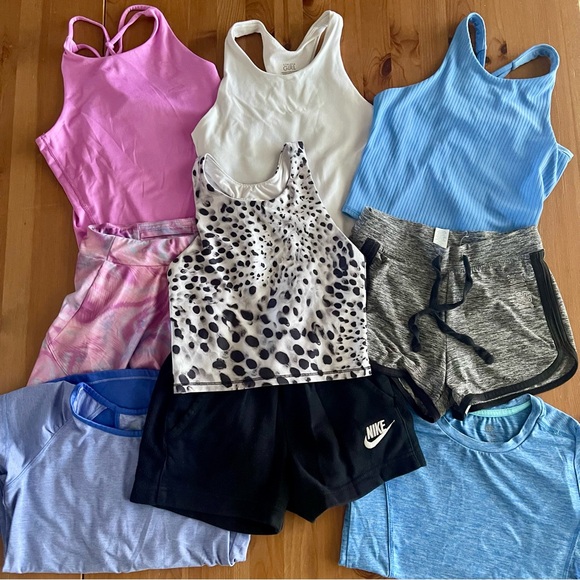 Athletic Girls Clothing LOT size 6/7 and 8 M - Picture 1 of 6